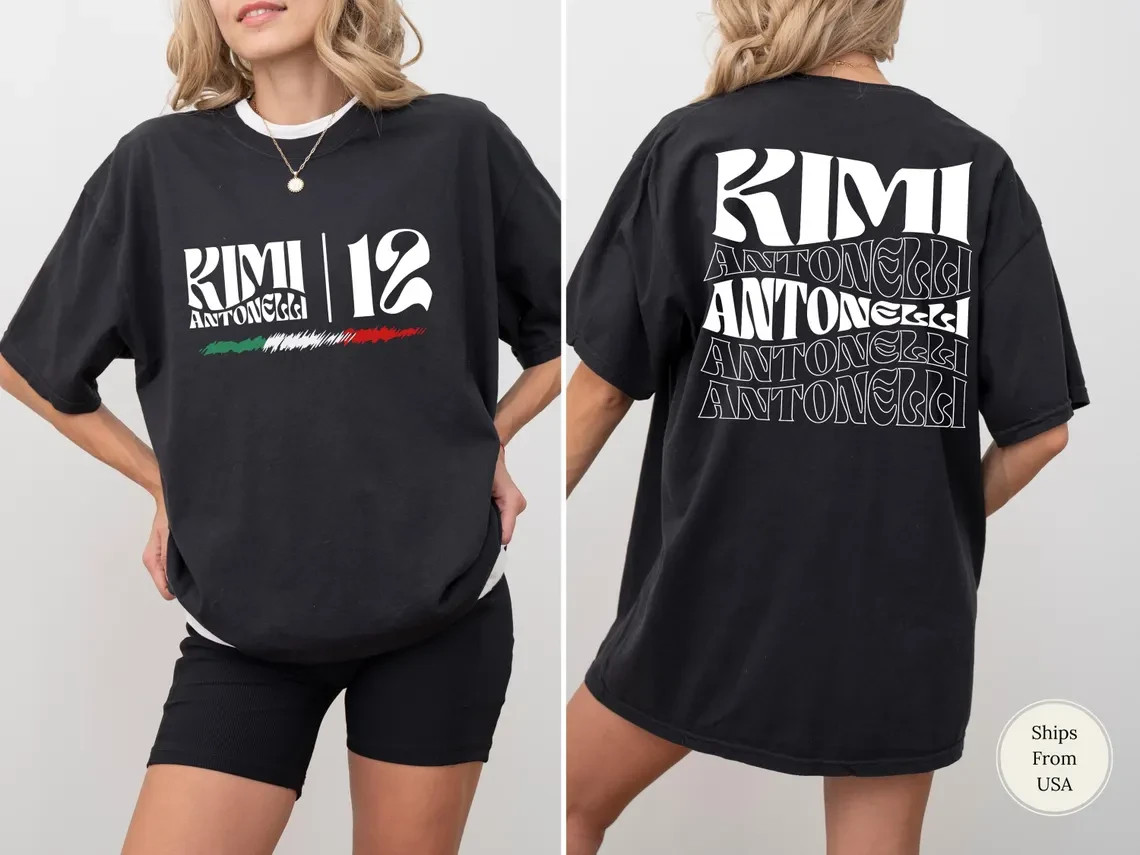 Kimi Antonelli Vintage Formula One , Grand Prix Motorsport Antonelli Fan Look