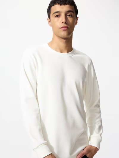 UNIQLO HEATTECH Ultra Warm T-Shirt Crew-Neck Long-Sleeve XS-4XL Men 479525 NWT