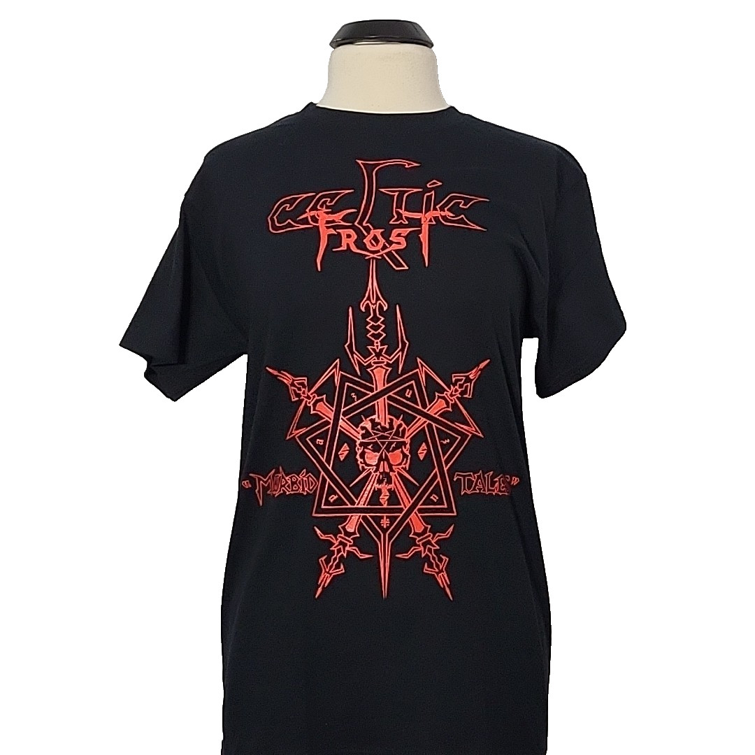 CELTIC FROST Morbid Tales M MEDIUM T-Shirt Black Mens Band Logo