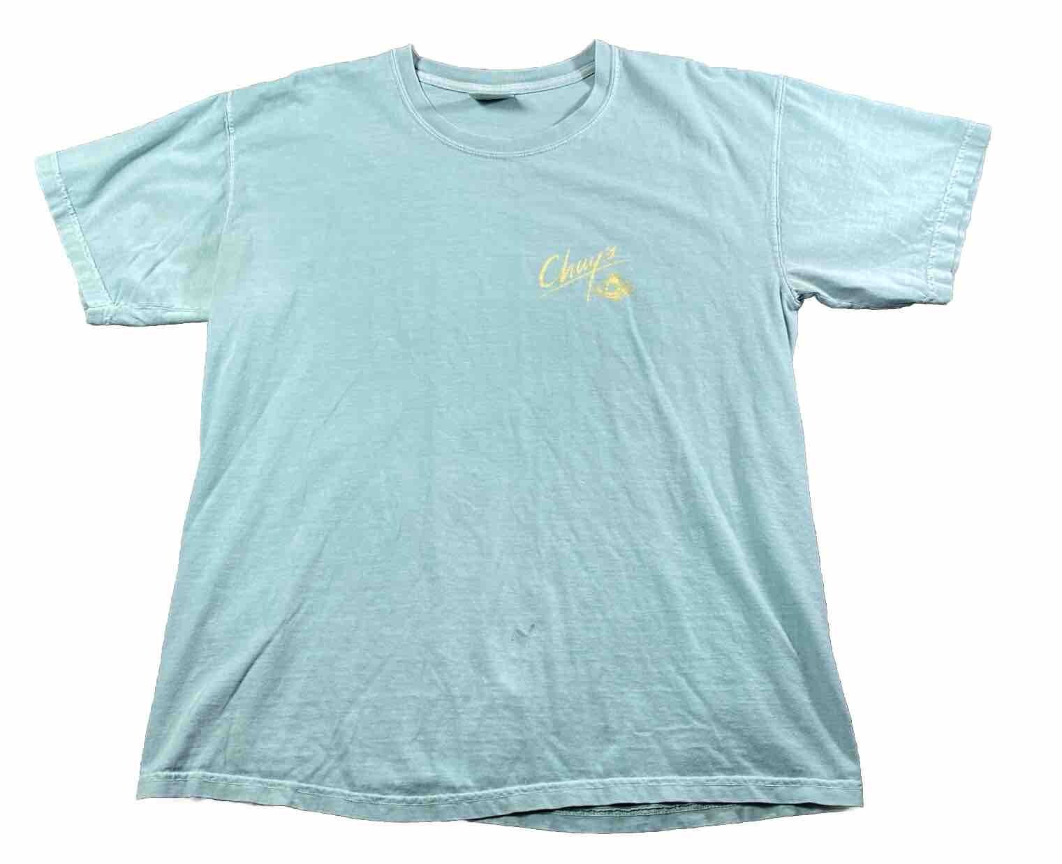 Vintage Comfort Colors Mens Size L ( Shuy’s ) ( Stuff My Face) Print