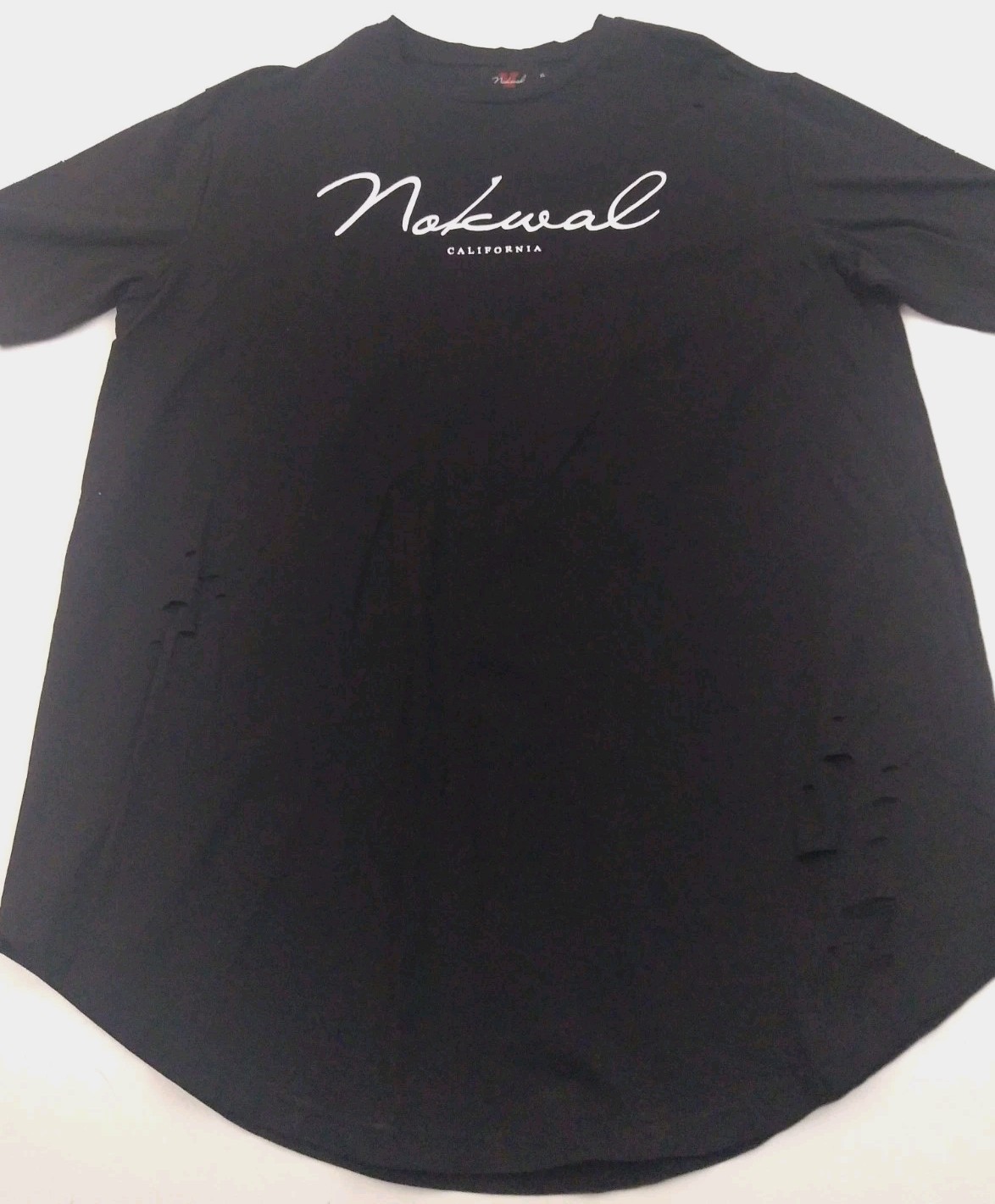 Nokwal Shirt XL Black Cotton California Most Wanted Logos Collection 7