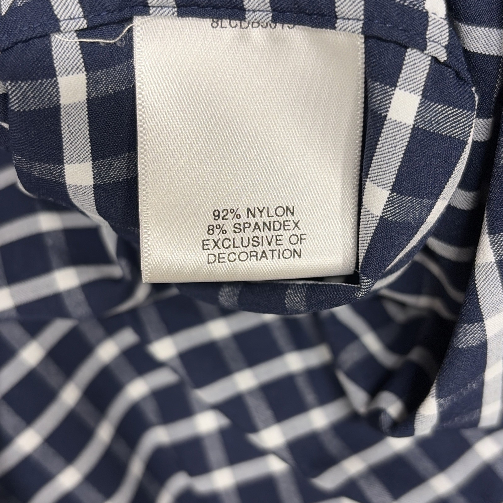 Cremieux Men’s Performance Shirt XL – Navy Blue Plaid Club 38 The Coolest Shirt