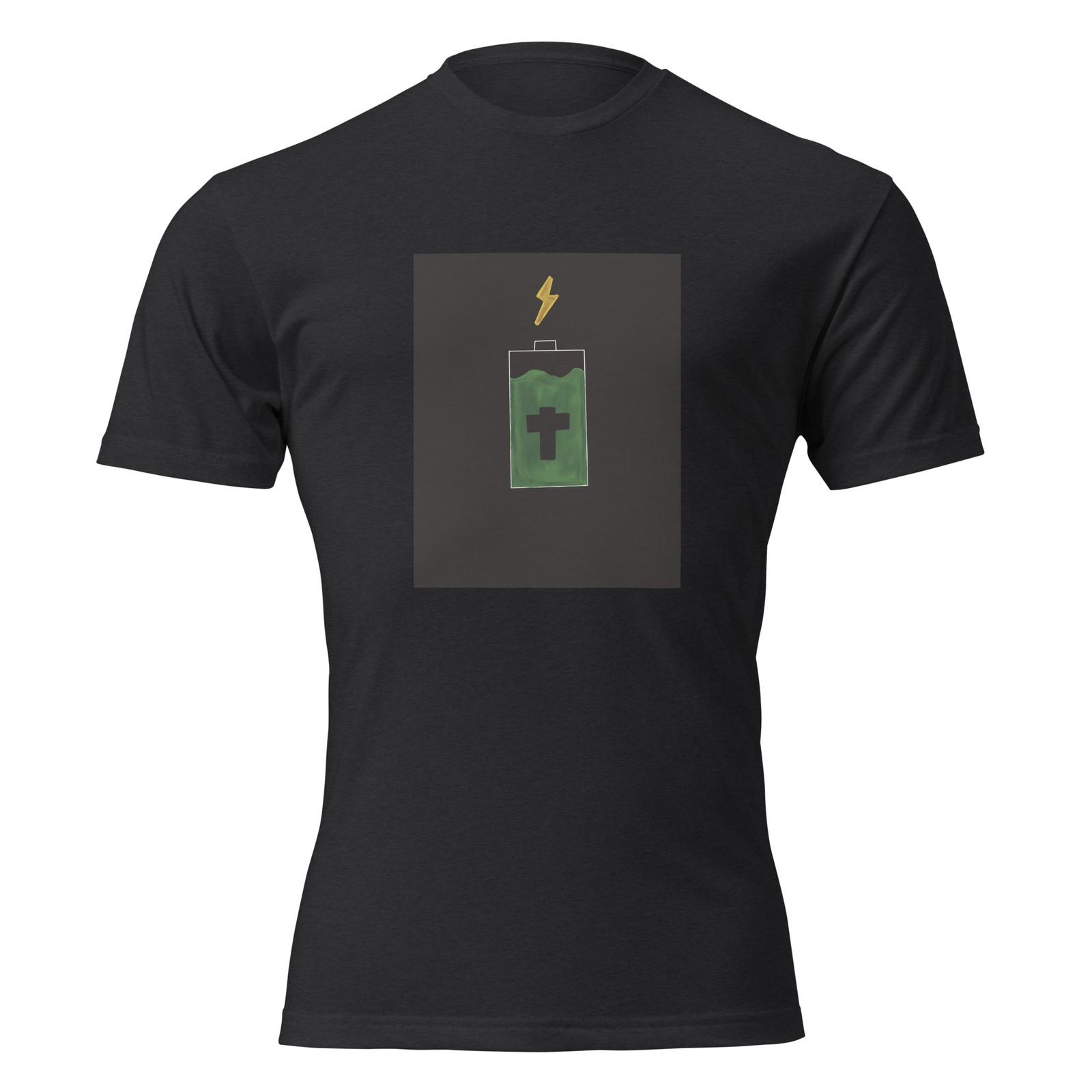 Charging Up the Spirit Unisex Fitted T-Shirt – Next Level 6210