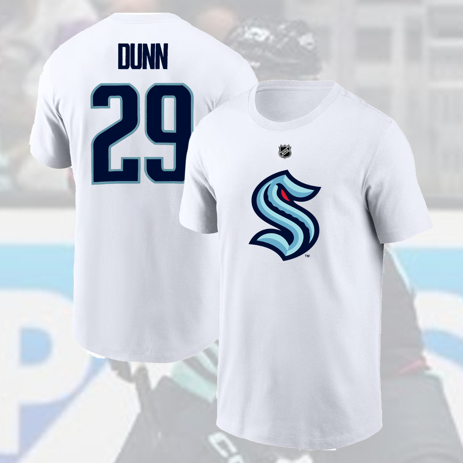 SALE HOT! Vince Dunn #29 Seattle Kraken 2025 Player Name & Number Fan Gifts