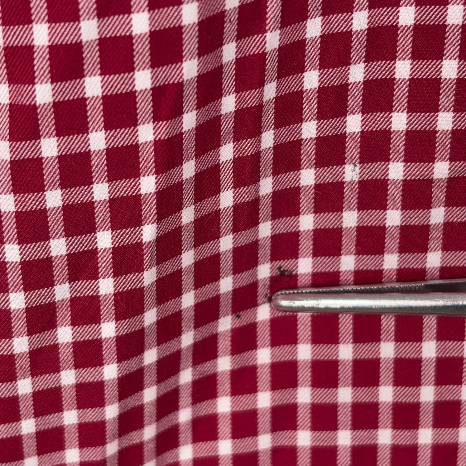Vintage Ralph Lauren Button Down Shirt Mens 3LT Red Gingham Check Big Tall