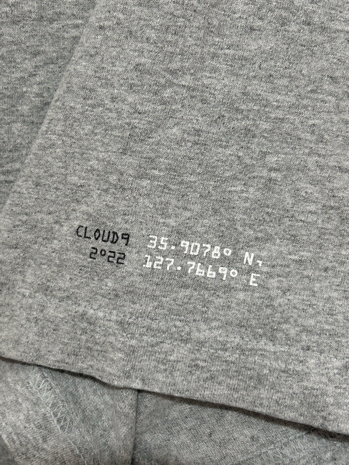 Cloud9 2022 Gray Graphic Print Crew Neck Short Sleeve Men’s T-Shirt L