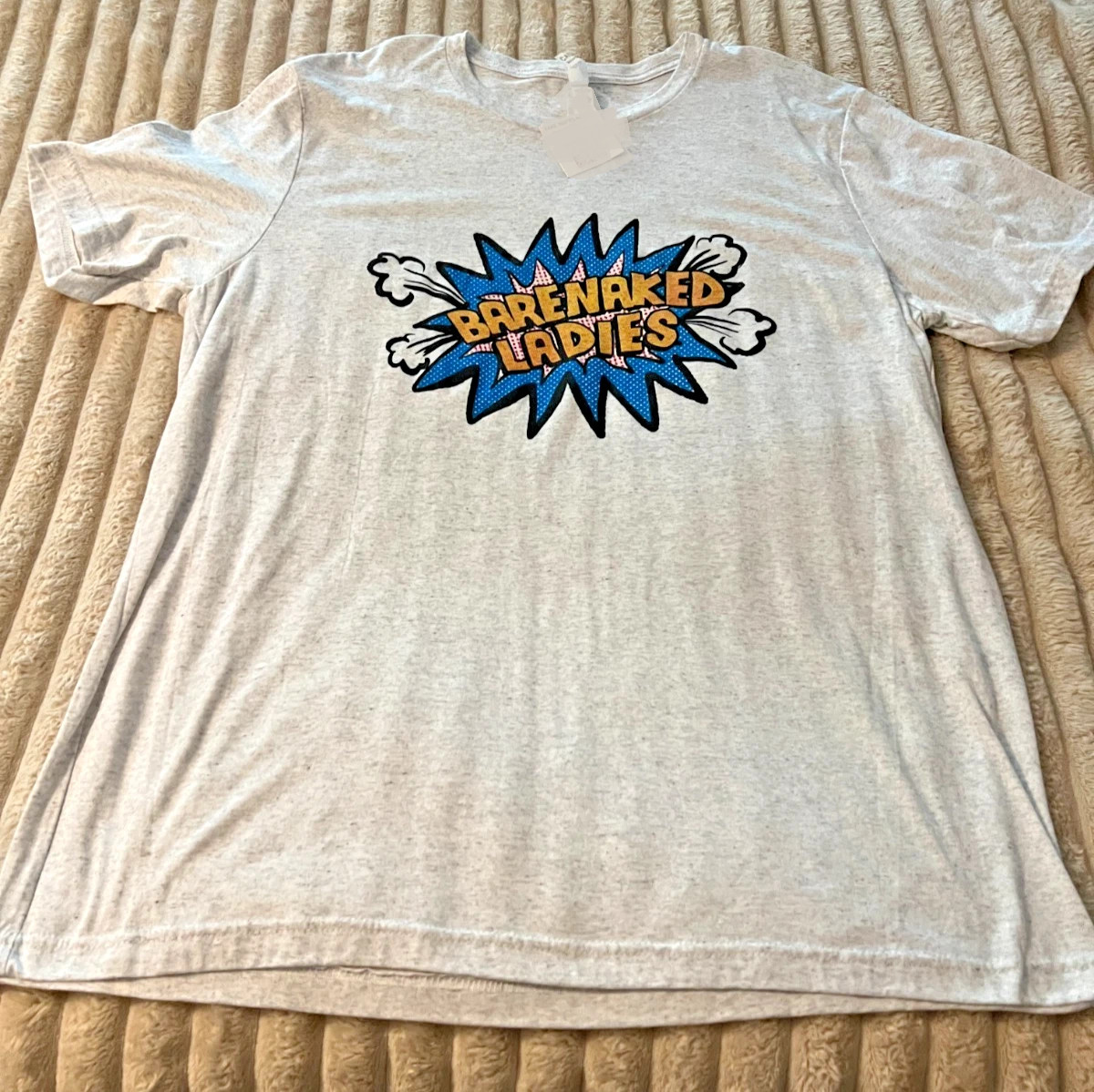 Barenaked Ladies Tour Graphic Print Ash Unisex T-Shirt EG584