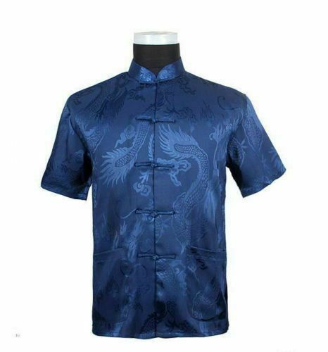 5 colors Kung Fu Shirt Hot Chinese Traditional Men’s Casual Tops M L XL XXL 3XL