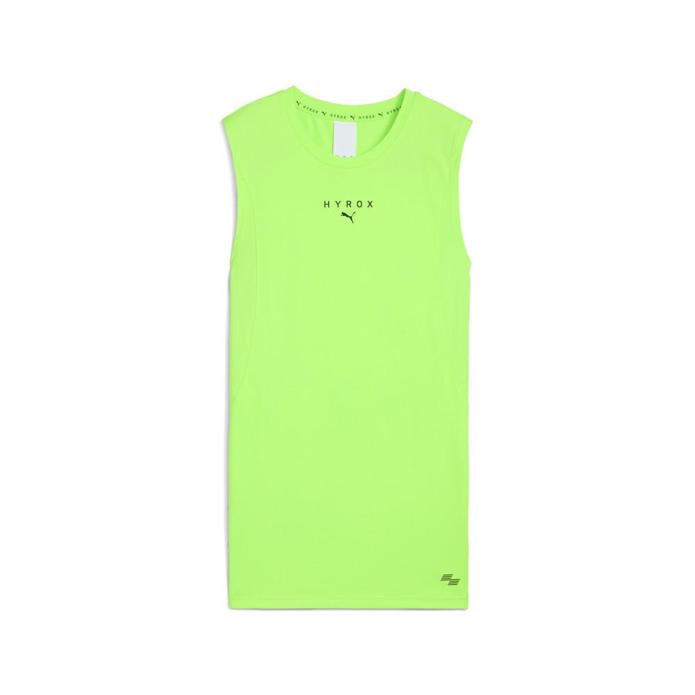 PUMA X Hyrox Cloudspun Crew Neck Athletic Tank Top Mens Green Casual Athletic