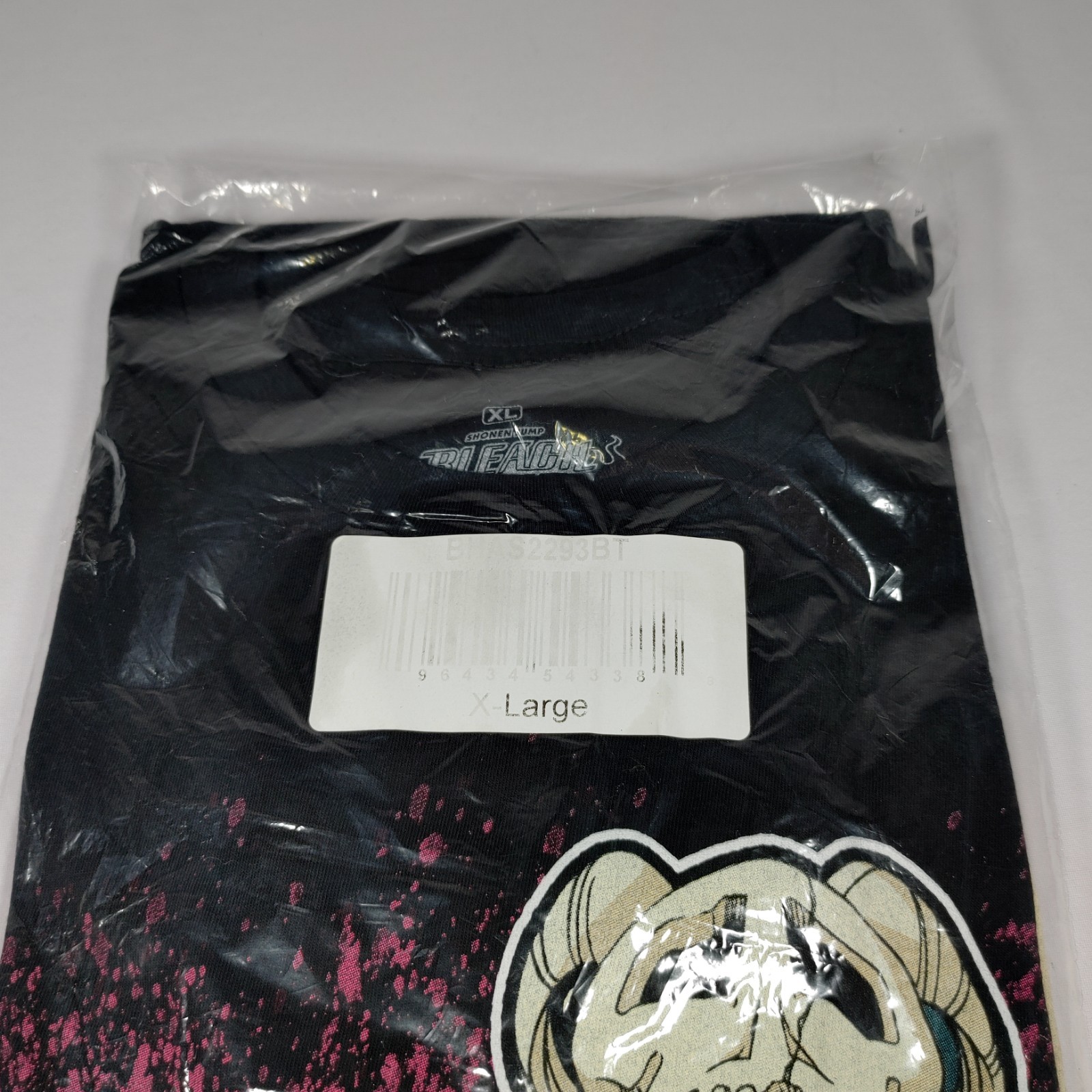 Bleach Nelliel Tu Odelschwanck ANIME Ripple Junction Black Graphic Tee-NWT XL