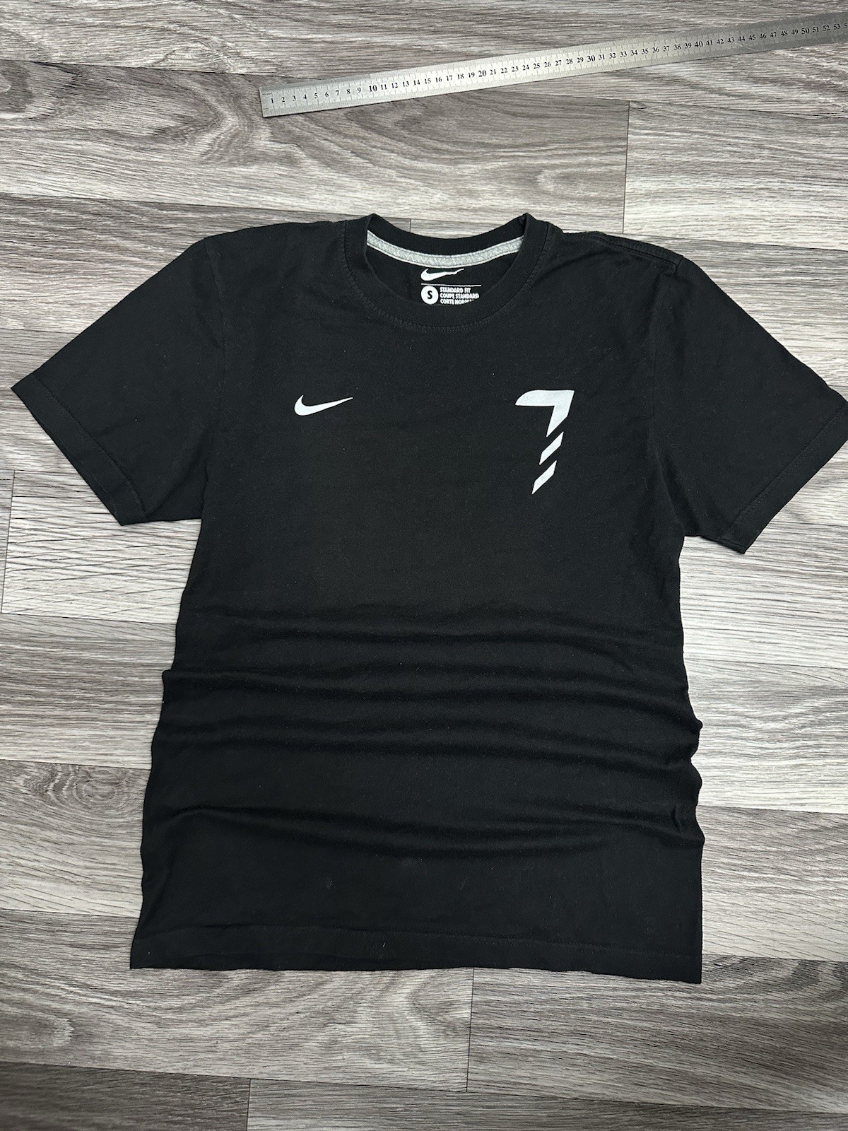 Nike Vintage Cristiano ronaldo 7 T Shirt Black Size Mens S Hype Y2K