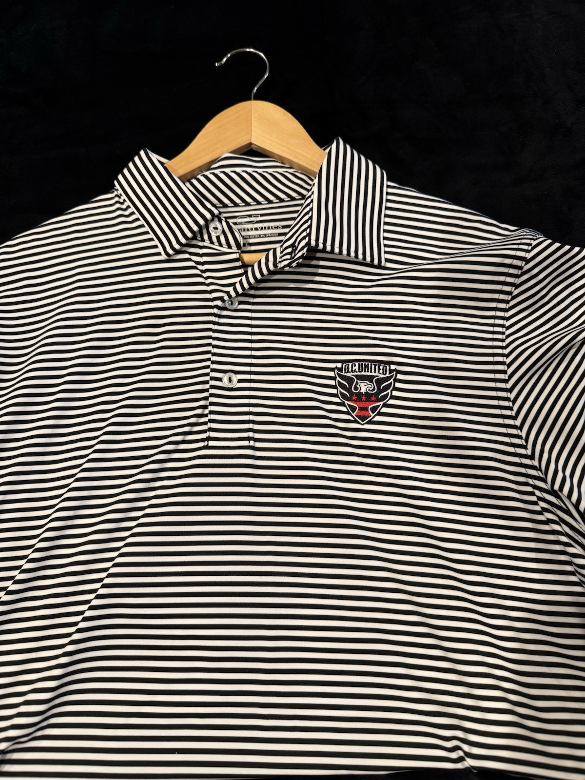Vineyard Vines polo MLS DC United polo