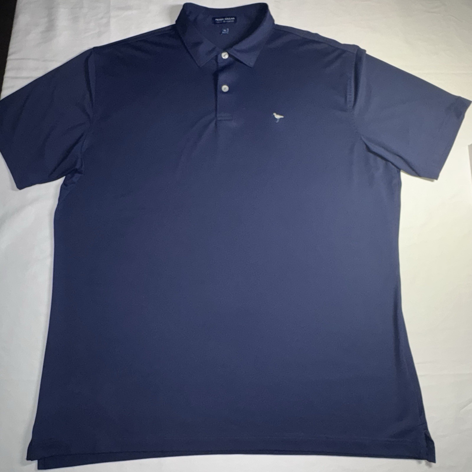 Peter Millar Crown Crafted Performance Polo Men’s XL Navy Blue