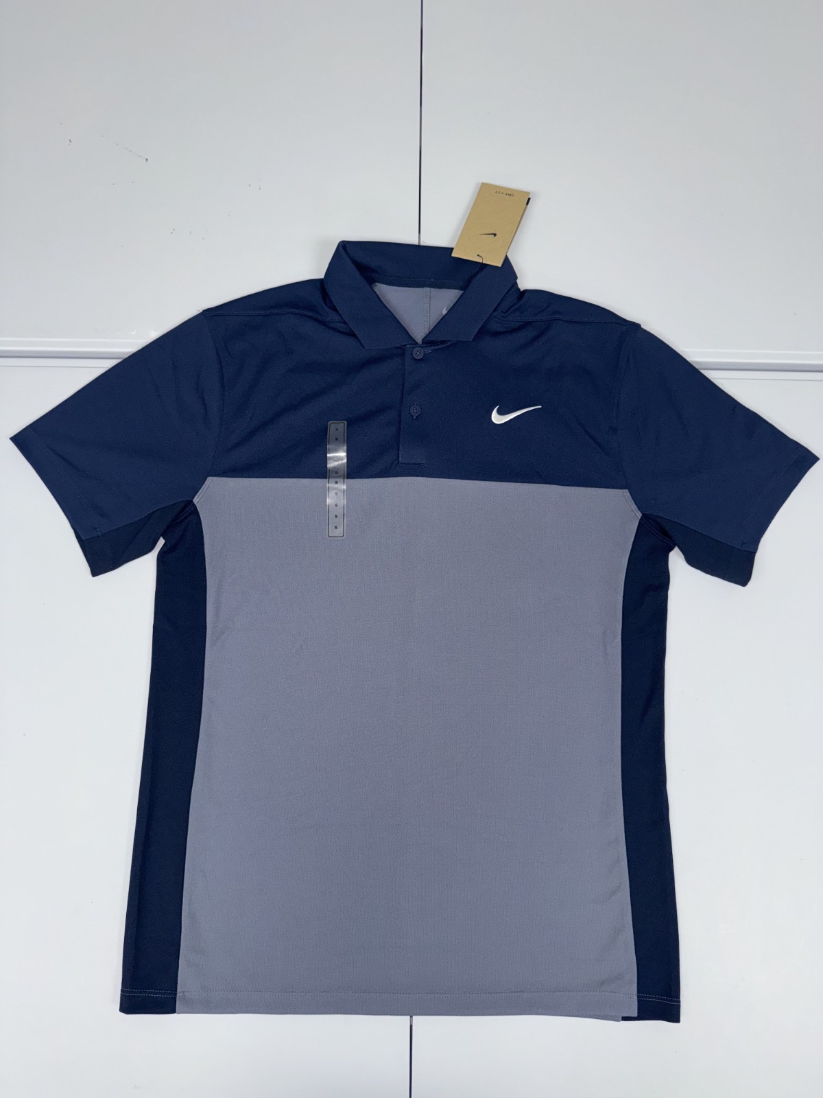 Nike Mens Dri-Fit Victory Color-Block Golf Polo Shirt FQ1114 410 $68 Pick Size