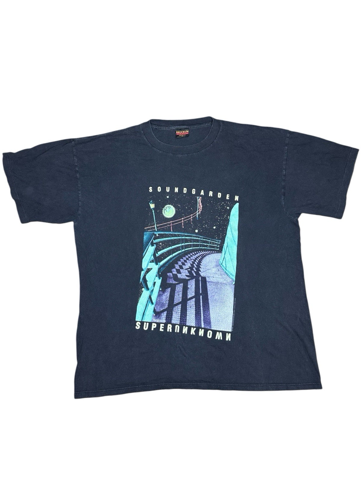 Vintage Authentic 1994 Soundgarden Superunknown Single Stitch Brockum Tag Tshirt
