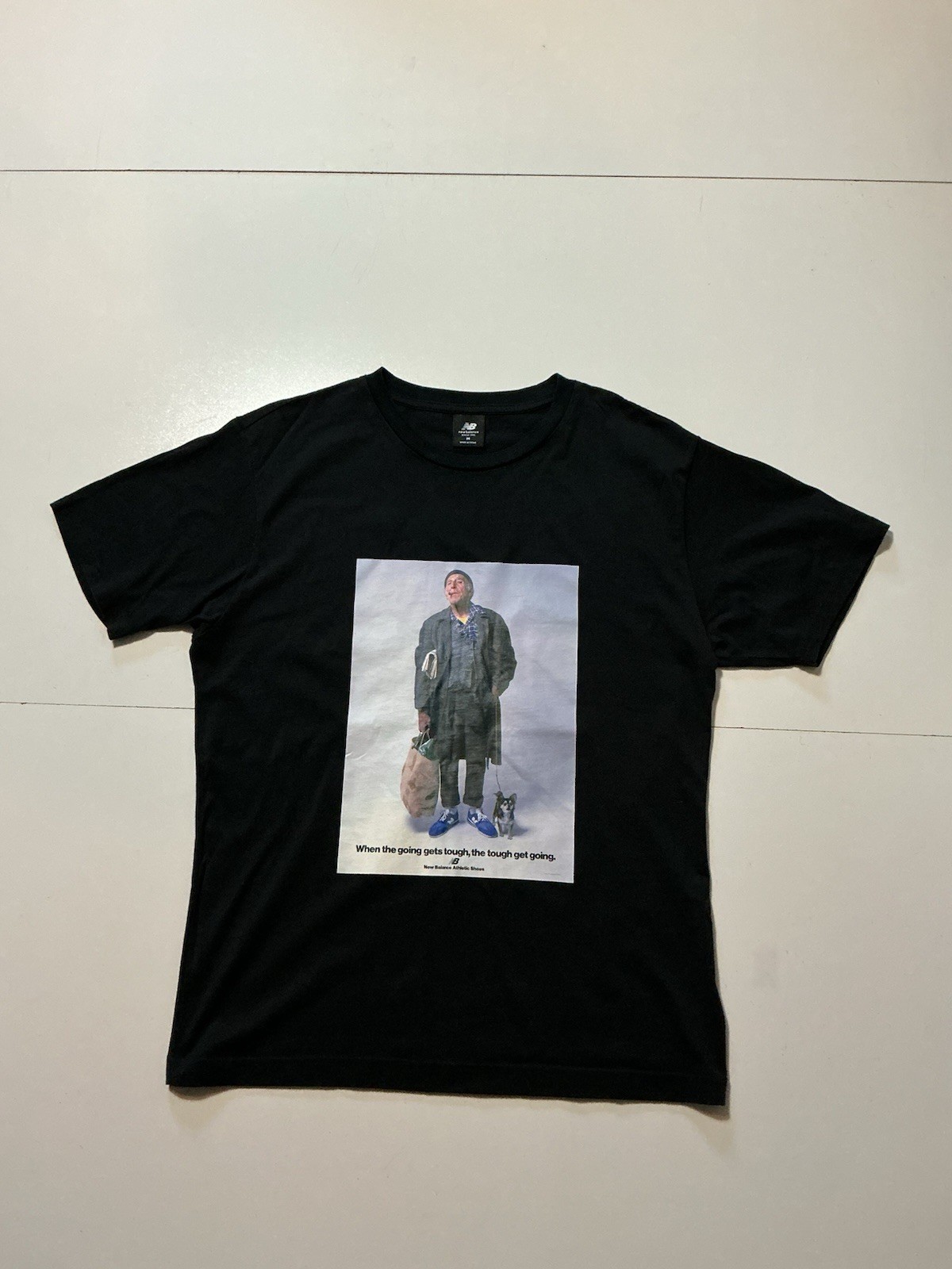 New Balance Grandpa When The Going Gets Tough The Tough Get Going T-Shirt Sz. M