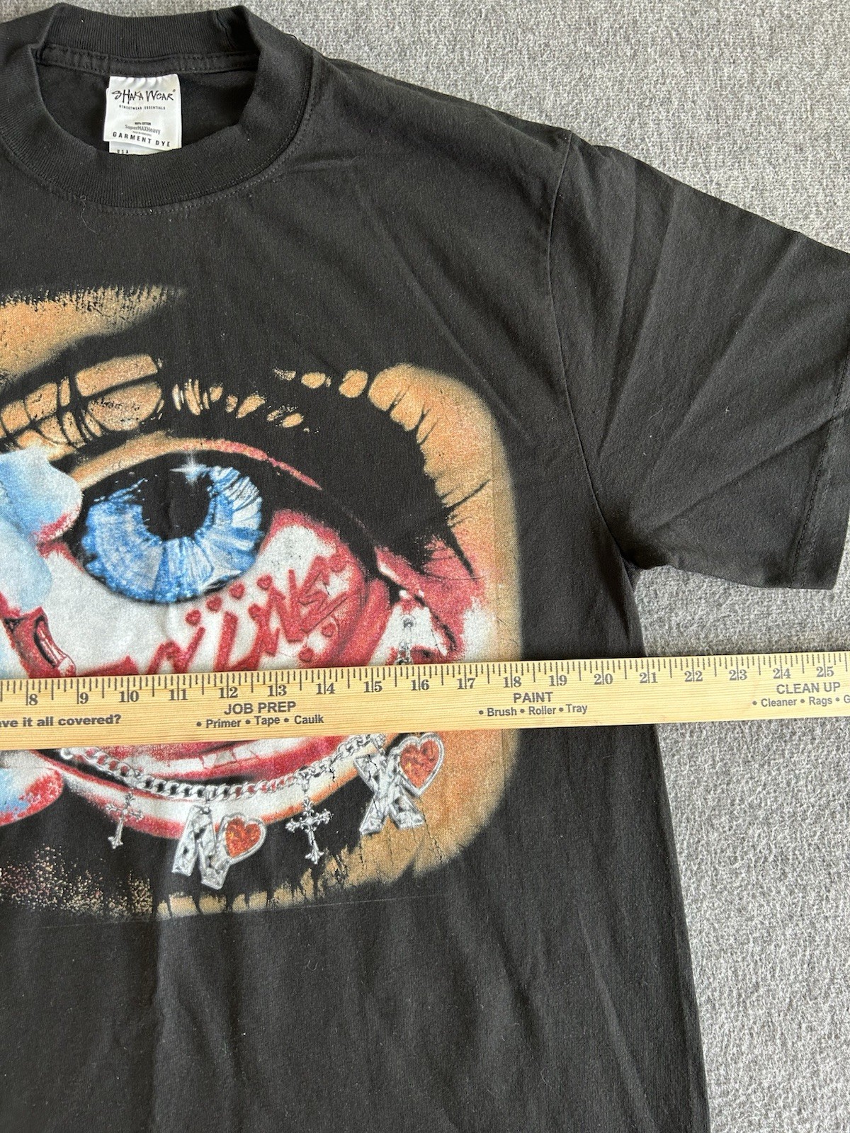 Shaka Wear Men’s Super Max Heavyweight Stylish T-Shirt Sz M World Famous NX LXVE