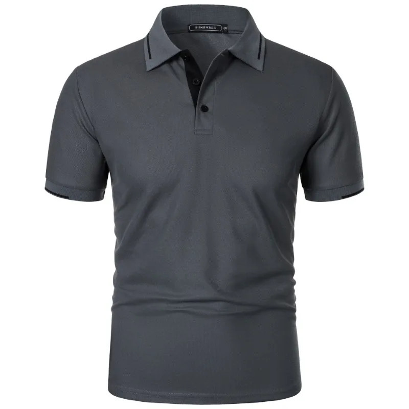 Men Breathable Summer Polo Shirt Beach Casual Tshirt Top Daily Fit Tee Gym Gift