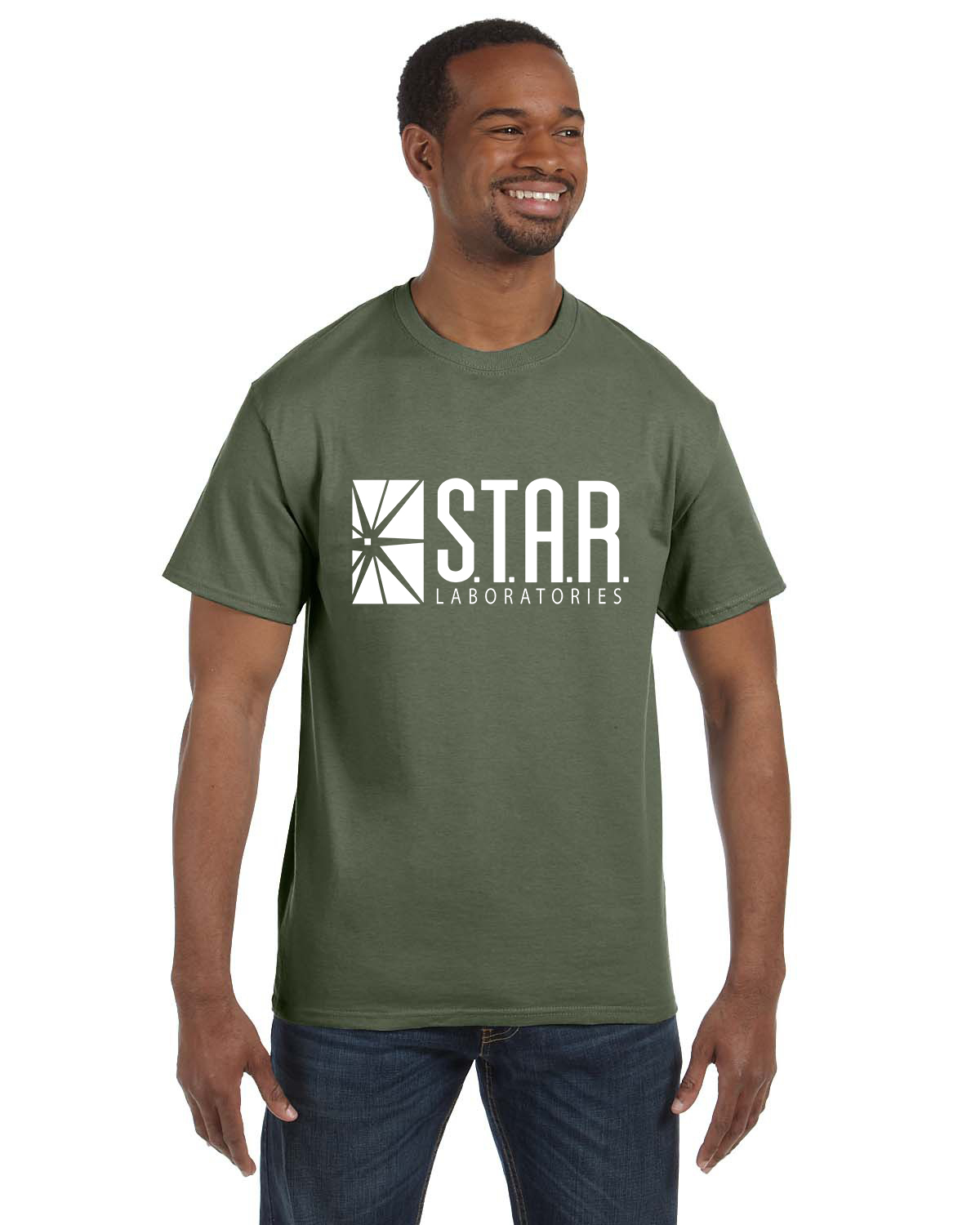 Star Labs Tee Shirt Tee The Flash STAR LABORATORIES Superman Comic Small-5XL