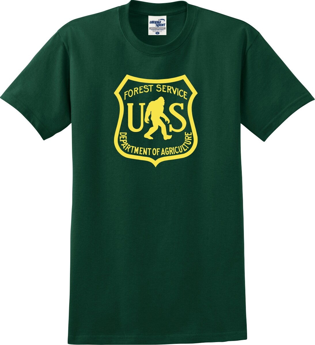US Forest Service Bigfoot Funny Unisex T-Shirt (S-5X)