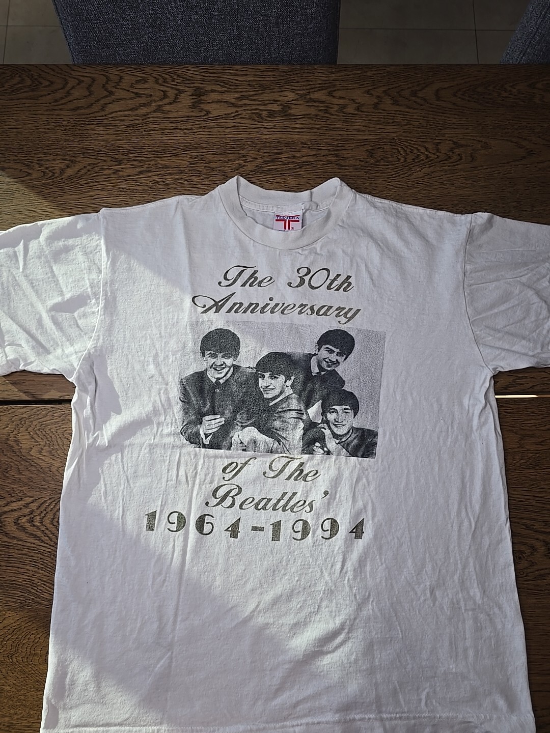 The Beatles 30th Anniversary Vintage TShirt One Size 1964-1994 Made In Usa