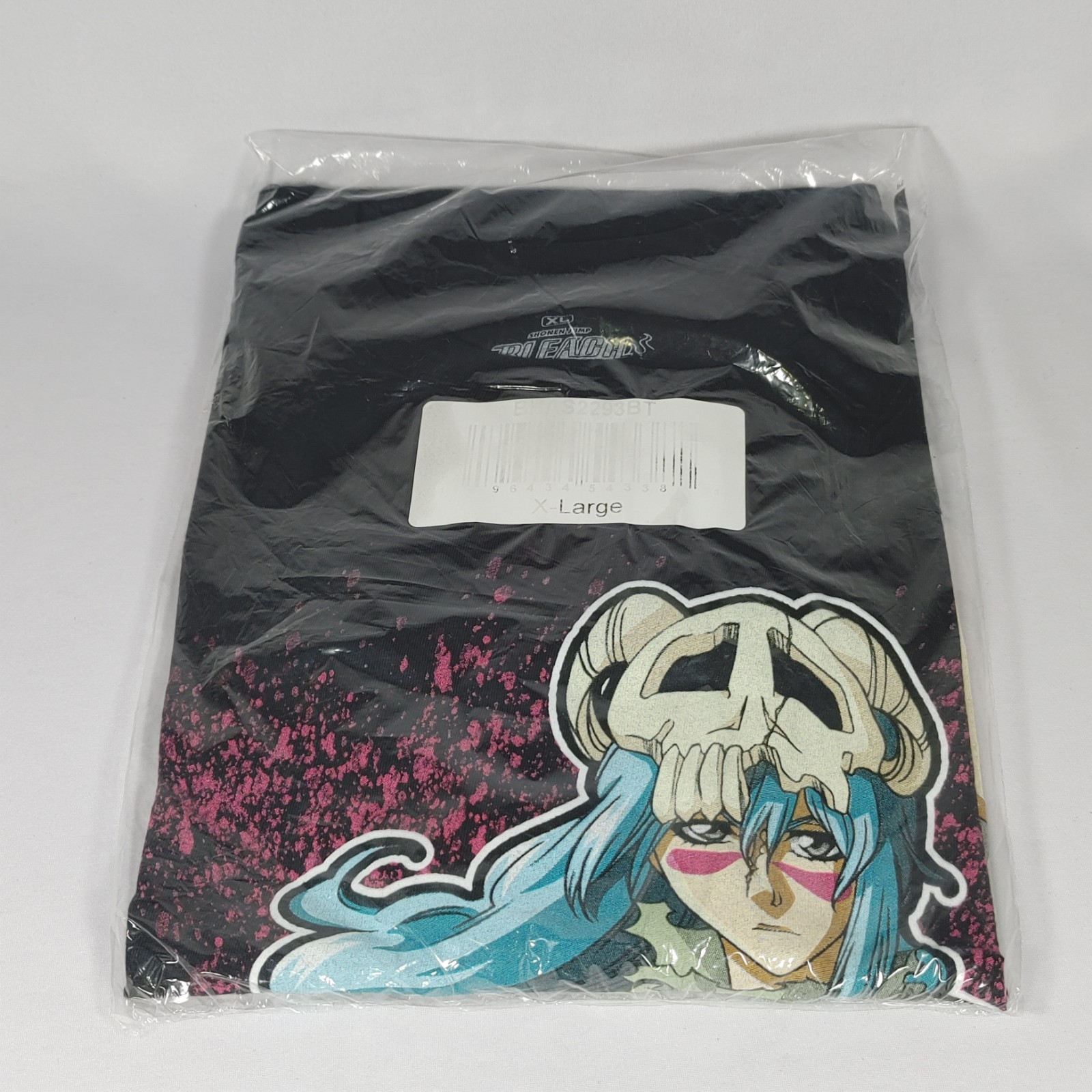 Bleach Nelliel Tu Odelschwanck ANIME Ripple Junction Black Graphic Tee-NWT XL