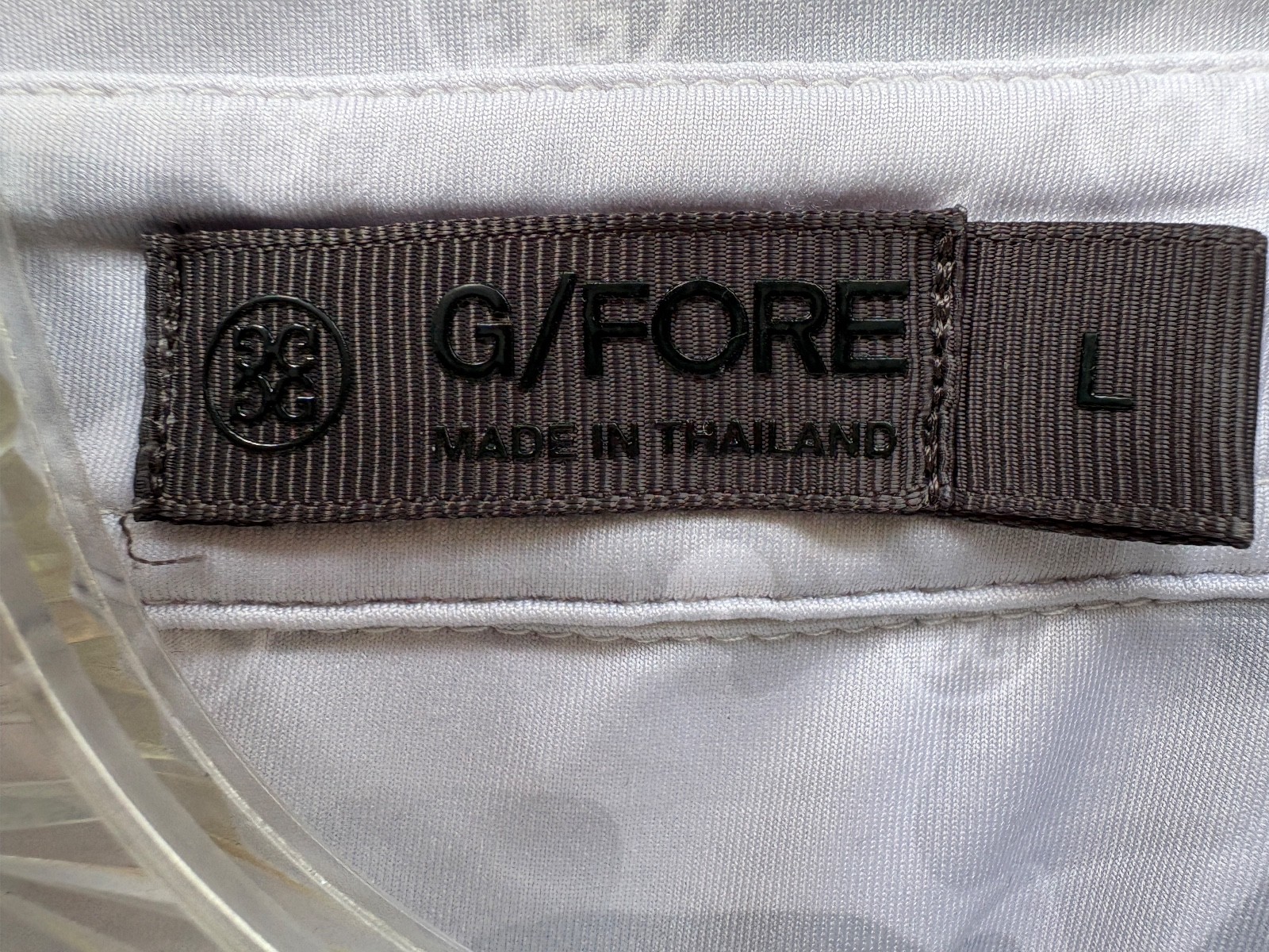 G/Fore Polo Shirt Men’s Large Gray Camo with Skull Golf Polyester / Spandex
