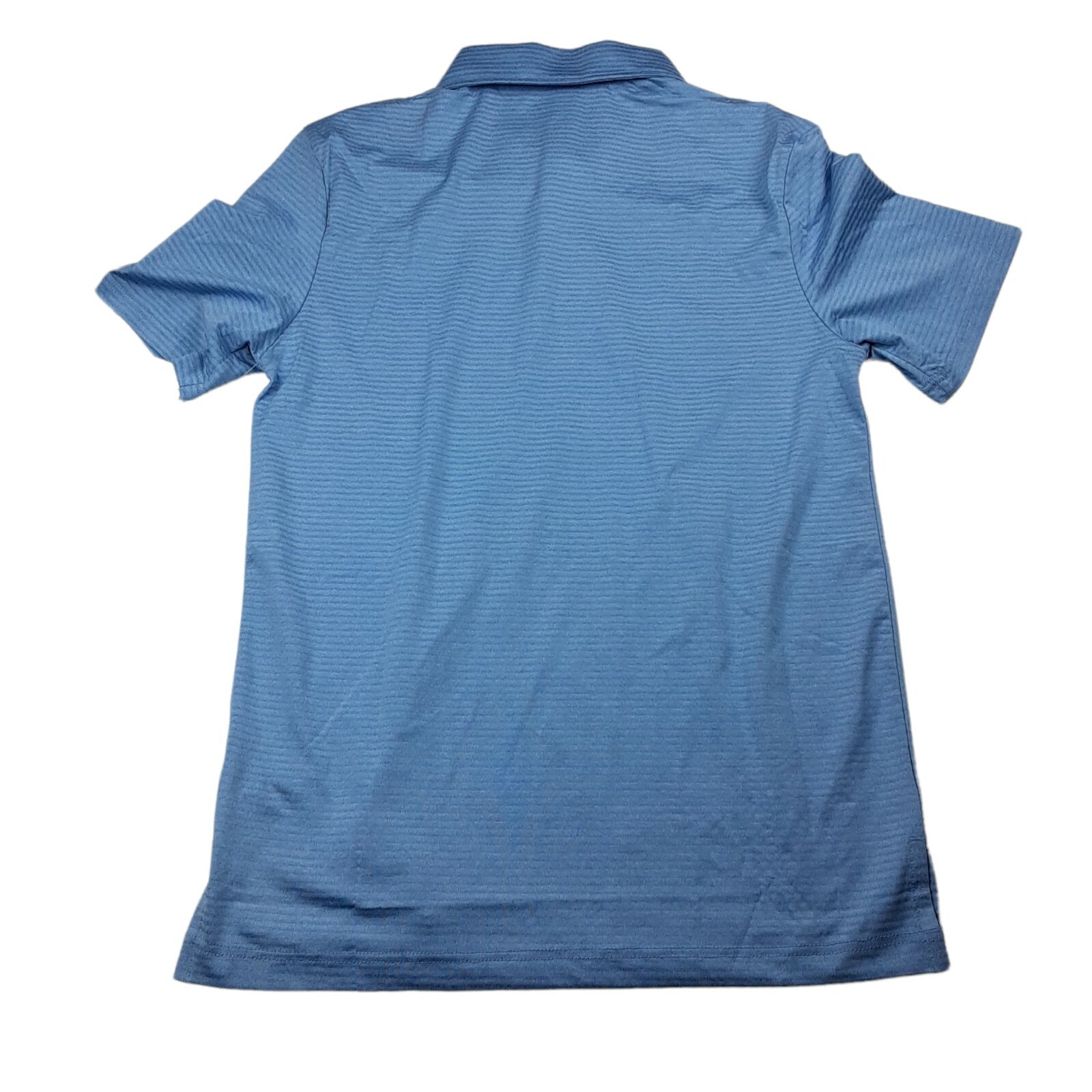 32 Degrees Cool Polo Adult Small Collar Short Sleeve Button Blue Men NWT
