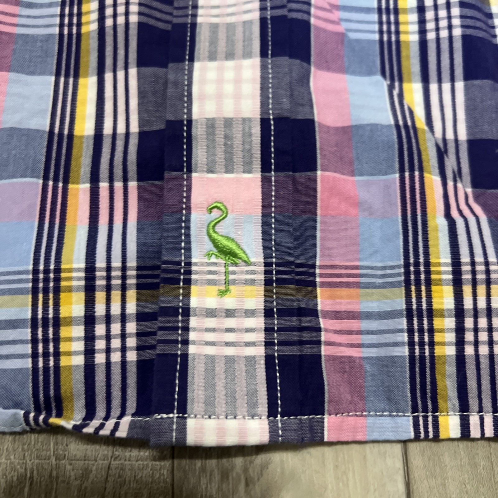 TAILORBYRD Men’s 3XLT Long Sleeve Button Down Multicolor Plaid Shirt