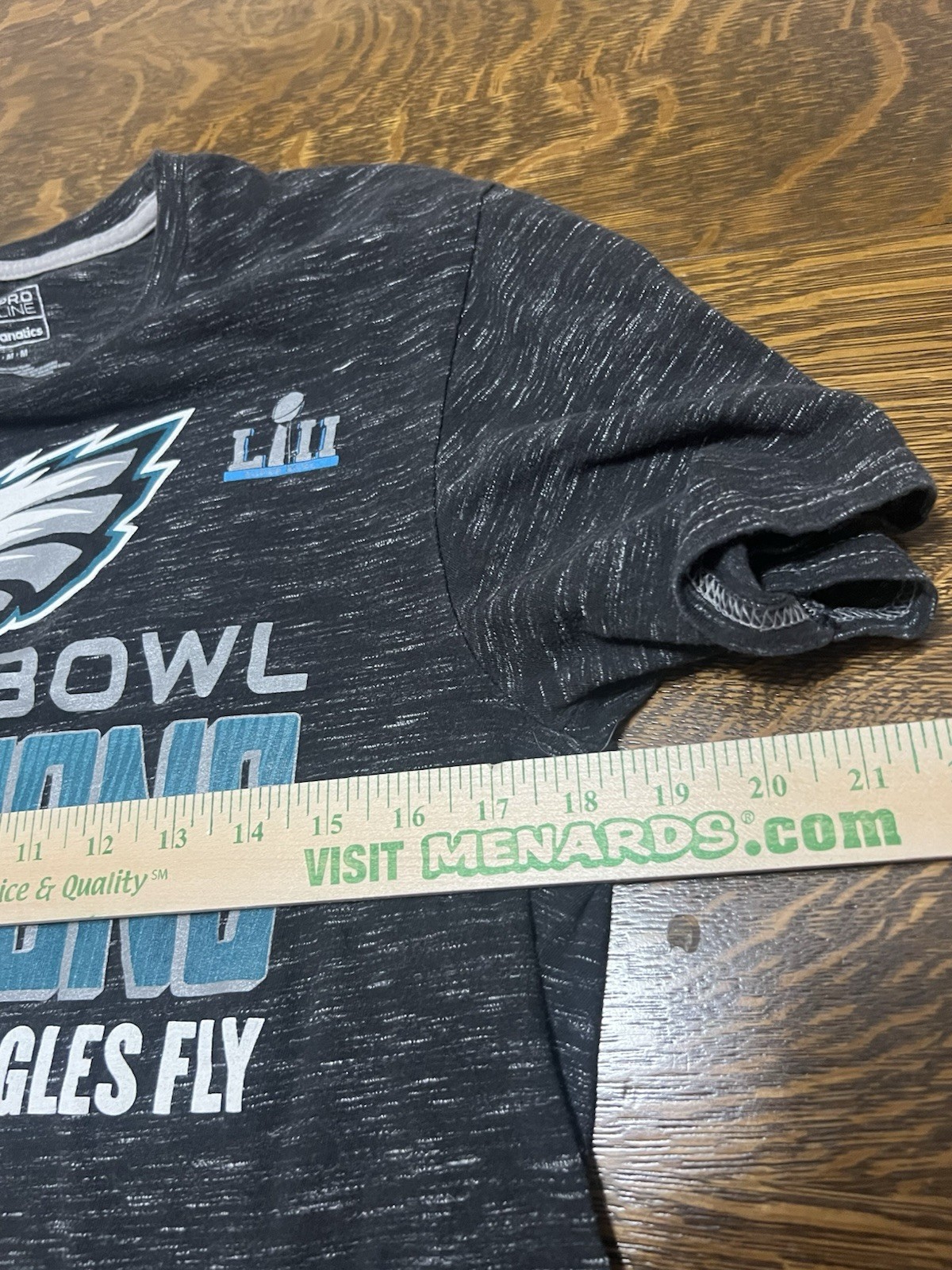 Philadelphia Eagles Super Bowl LII Champions Shirt Mens M Fly Eagles Fly