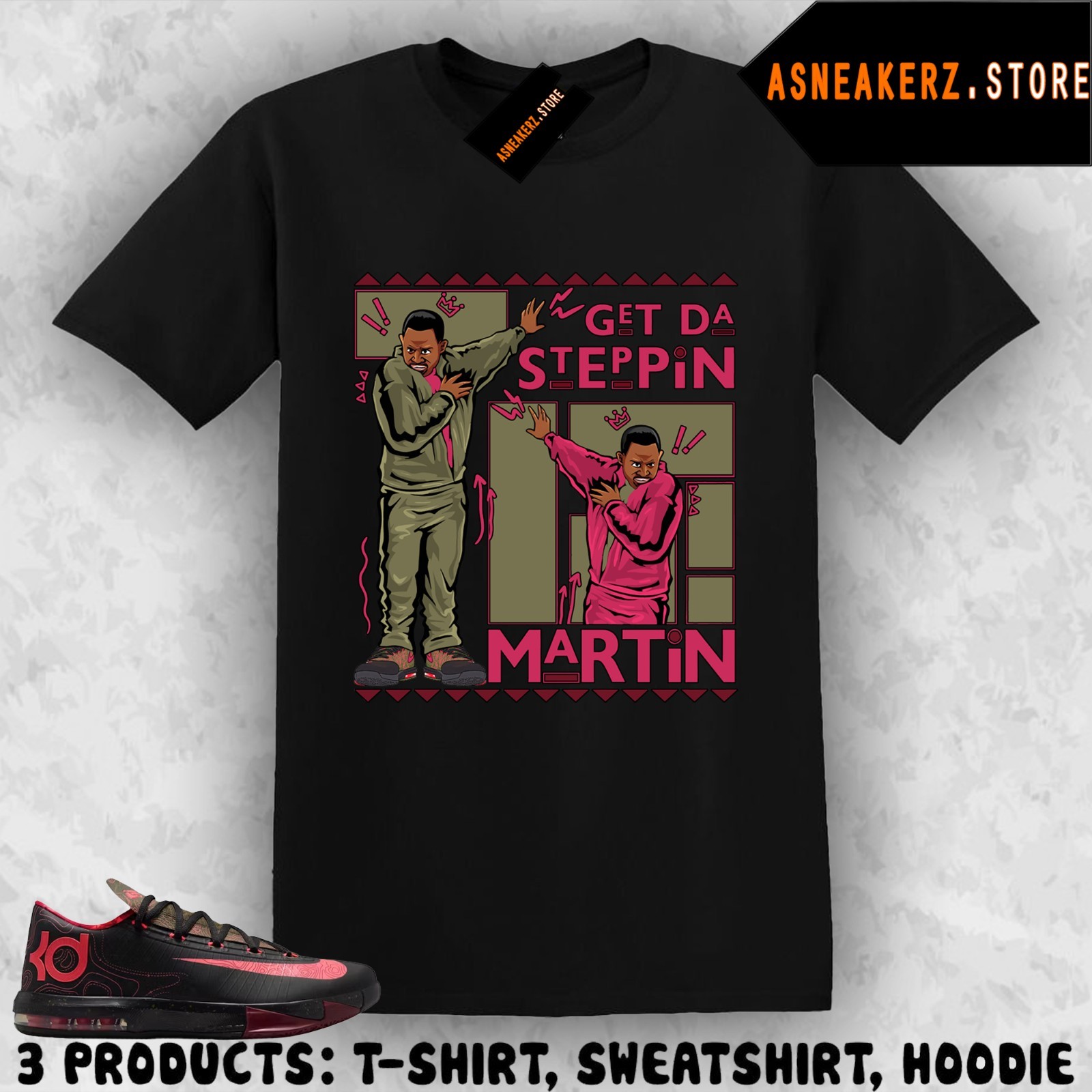 Tee Shirt Matching KD 6 Meteorology 2026 To Match Sneaker martin get da steppin
