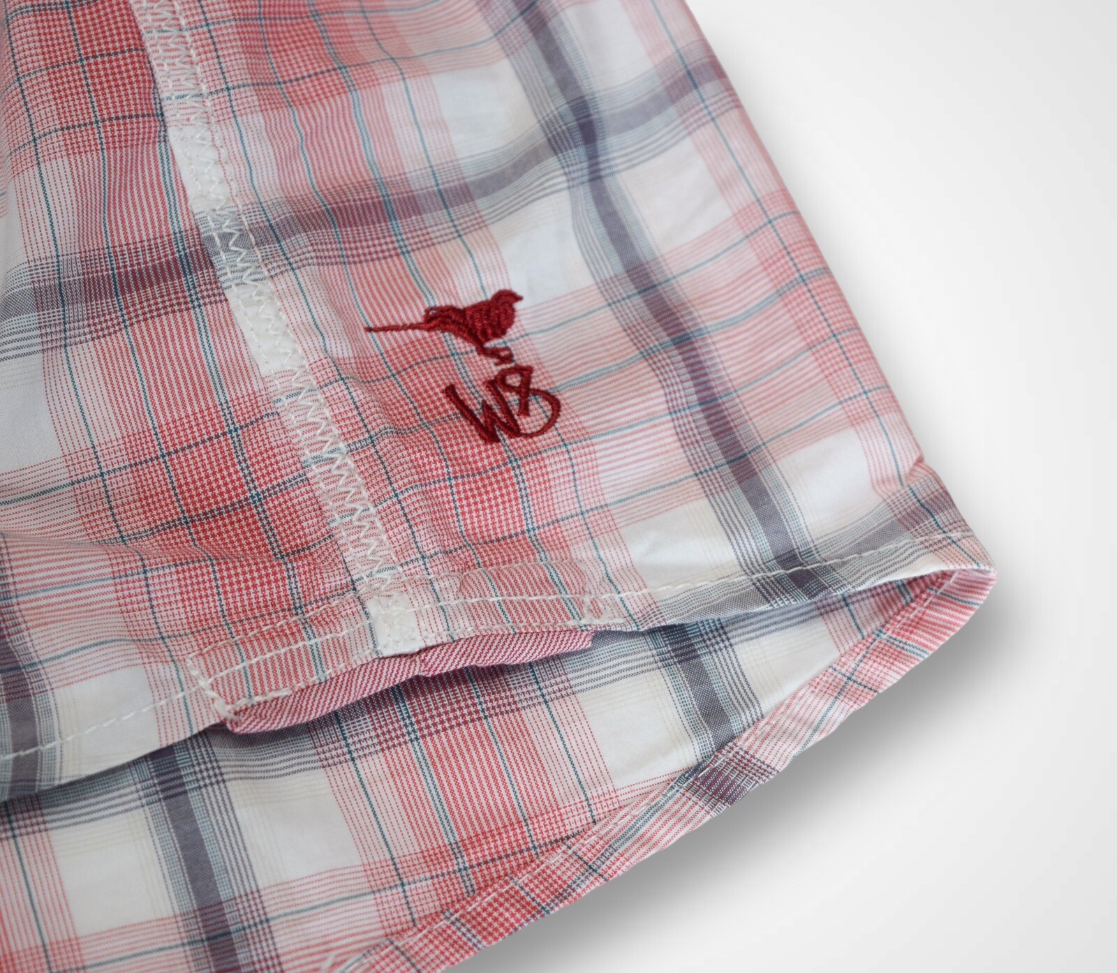 White Stuff Men’s Shirt Slim Fit Short Sleeve Size S 100% Cotton