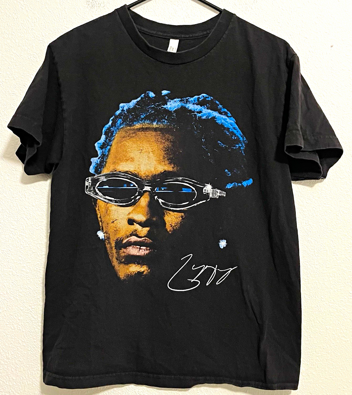American Apparel 1301 Men’s Heavyweight Cotton Jersey Lenny Kravitz Tee M