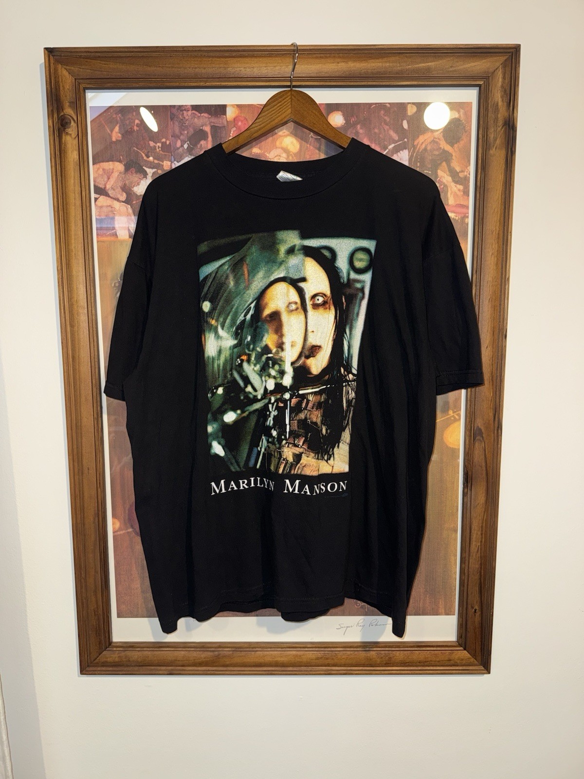 Marilyn Manson 1997 Vintage T-Shirt ‘One of the Beautiful People’ Size Xl