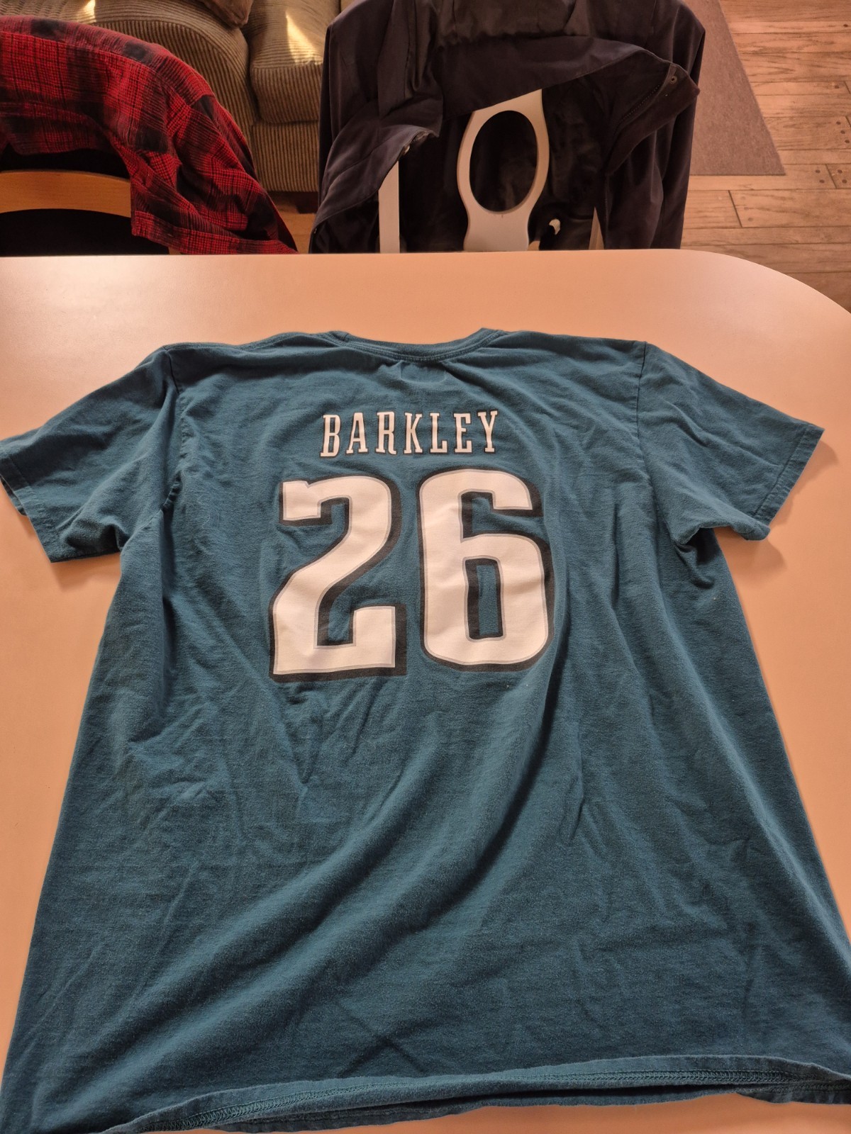 Fanatics Philadelphia Eagles Saquon Barkley #26 Men’s Jersey Tee Shirt Size XL