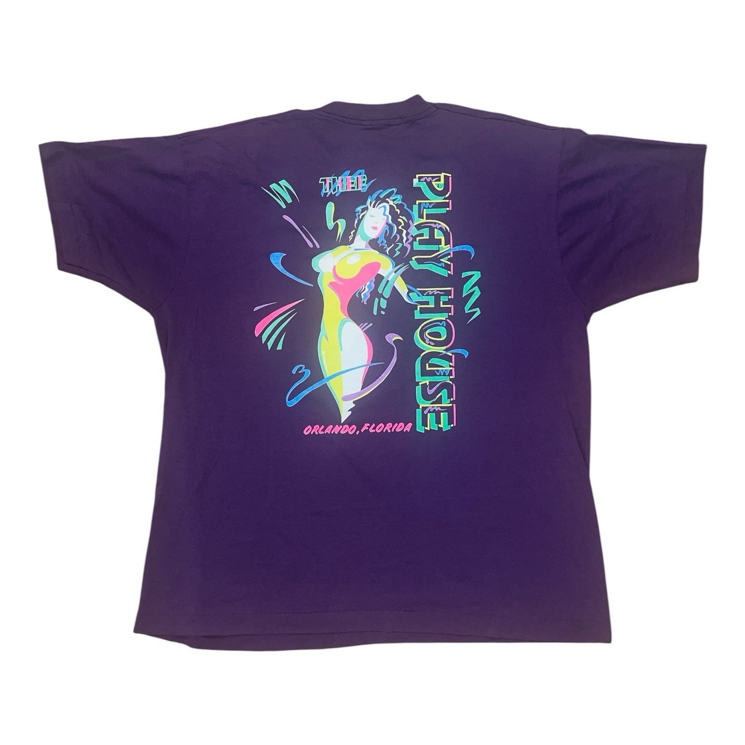 Vintage 1990s Thee Play House Gentlemen’s Club Stripper Dancer Shirt