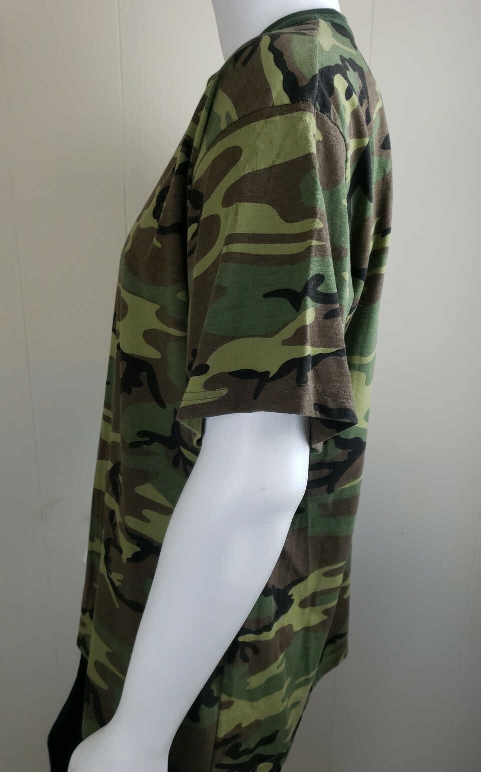 Rothco Camouflage T Shirt Mens 2XL Short Sleeve Crewneck Ringer Army Military