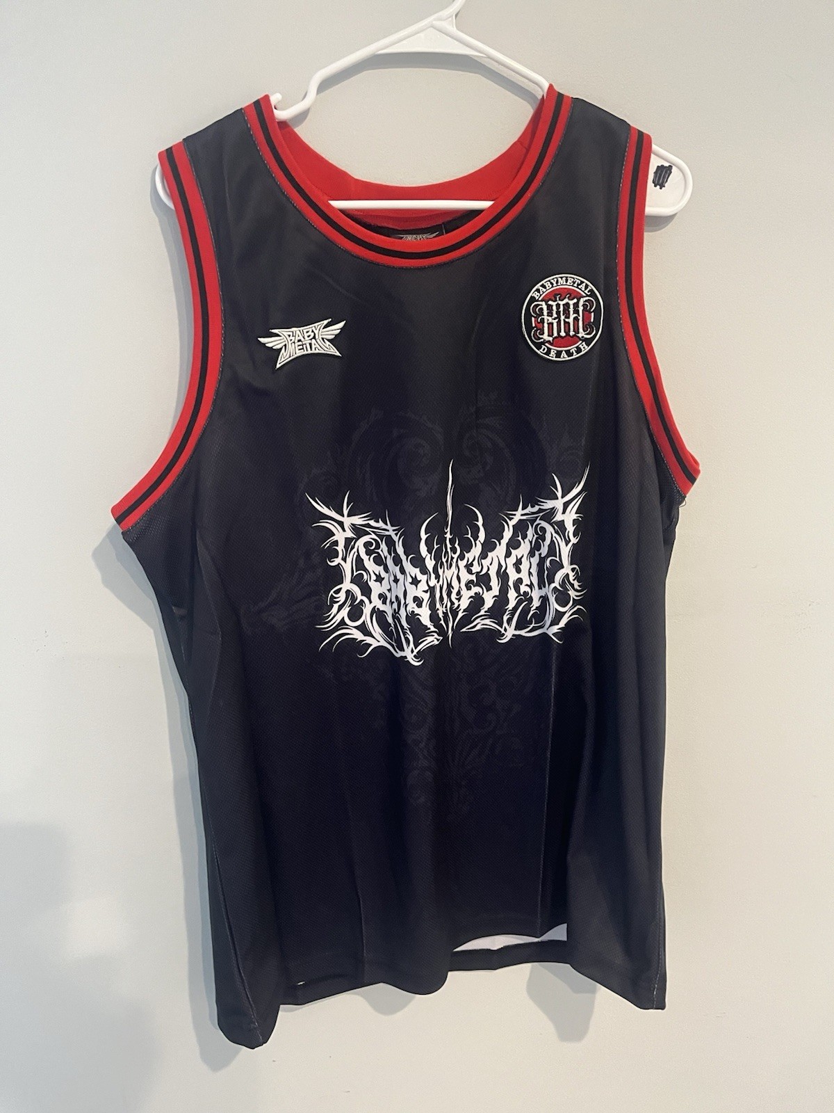 BABYMETAL OFFICIAL MERCH 15th Anniversary Basketball Jersey 2025 XL