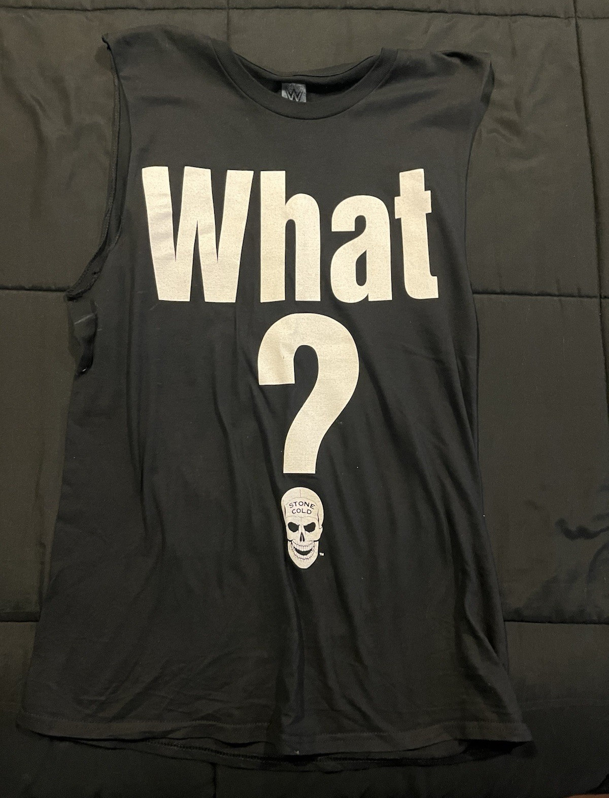 Official WWE Authentic Stone Cold Steve Austin “Austin 3:16” sleeveless graphic