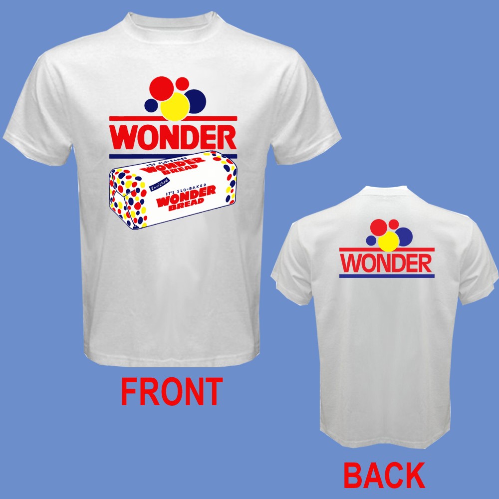 Wonder Bread Classic Talladega Nights Movie Men’s White Size S-5XL