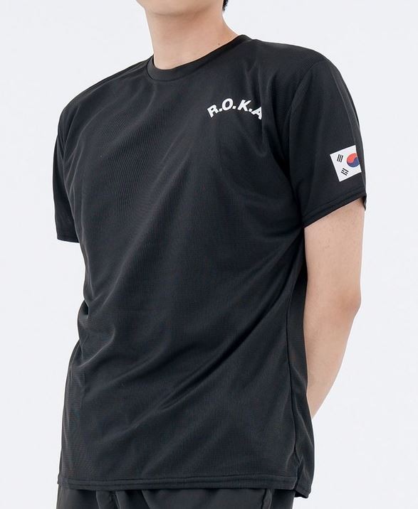 Korean Army ROKA Military Gym Training T-Shirt (6Color)