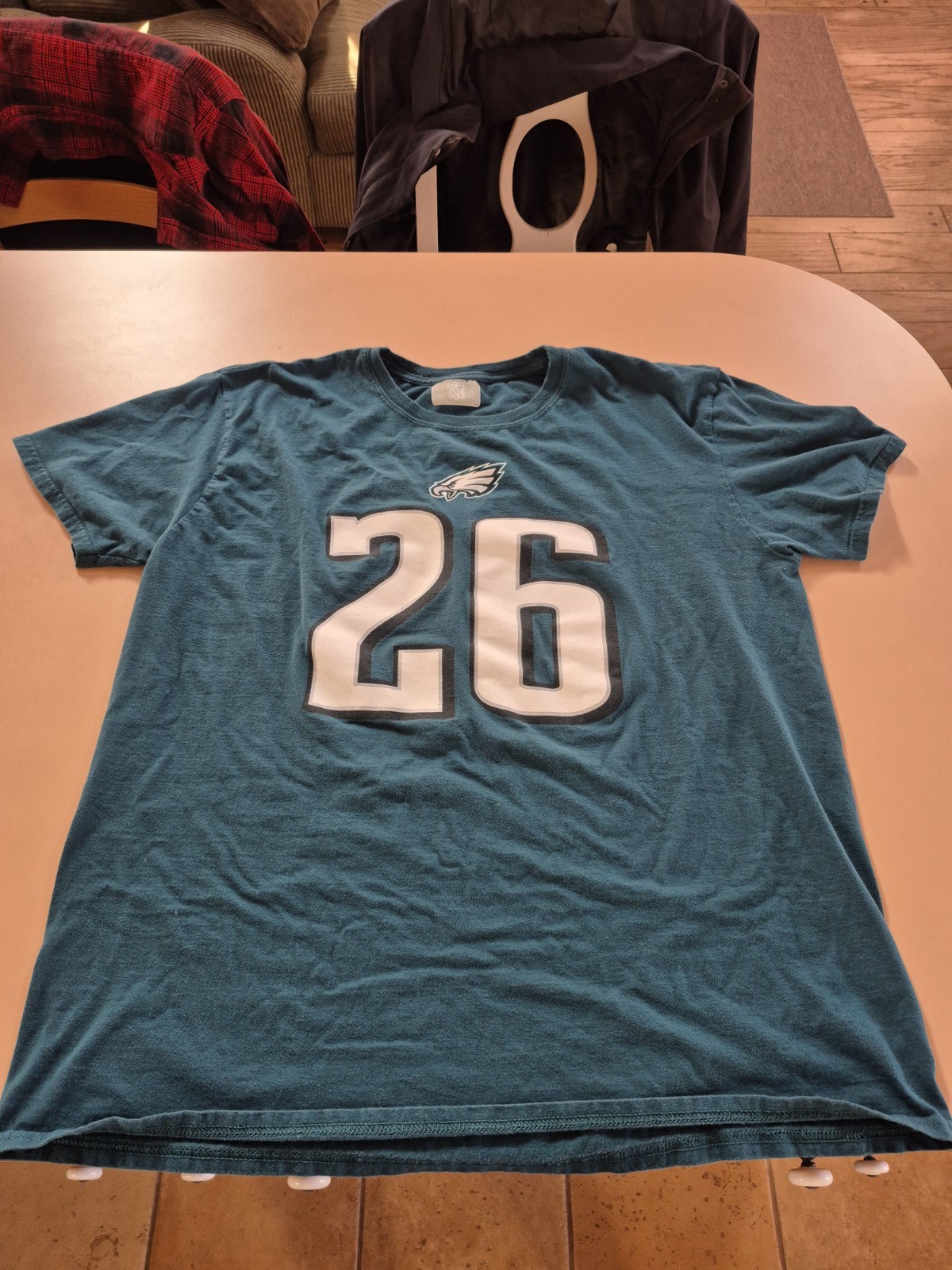 Fanatics Philadelphia Eagles Saquon Barkley #26 Men’s Jersey Tee Shirt Size XL