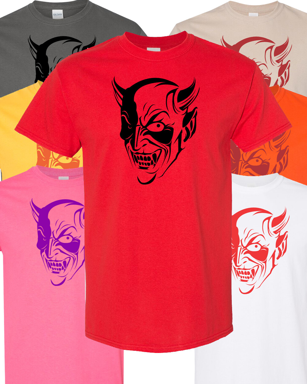 DEVIL Unisex T-Shirt Multi Colors S-XL FREE S&H! Kyle Millar art