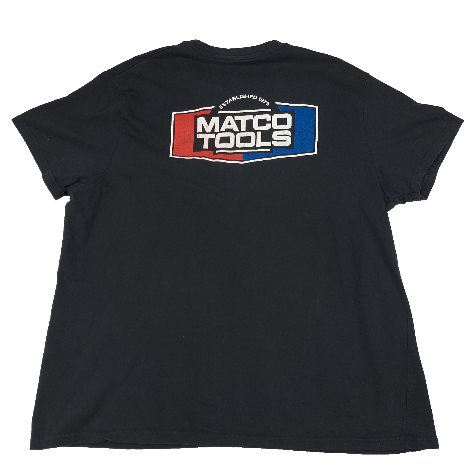 Matco Tools Mens 3XL Black Graphic T-Shirt Short Sleeve 100% Cotton RN 157954