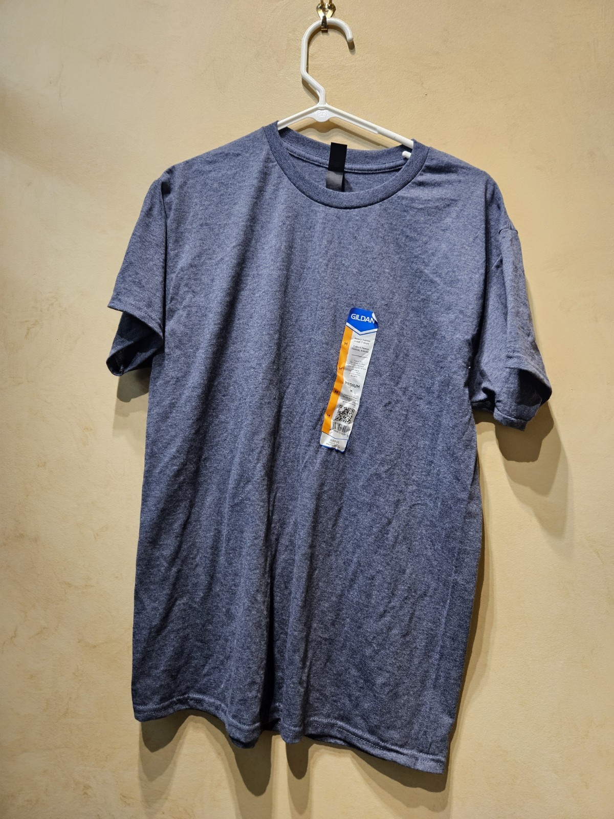 T126) Gildan Mens G500 Short Sleeve Heavy Cotton Plain Blank Casual T-Shirt