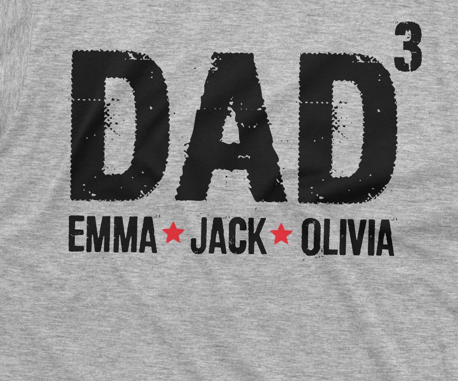 Dad Customizable Tee Fathers day dad shirt custom kids name tee dad birthday tee