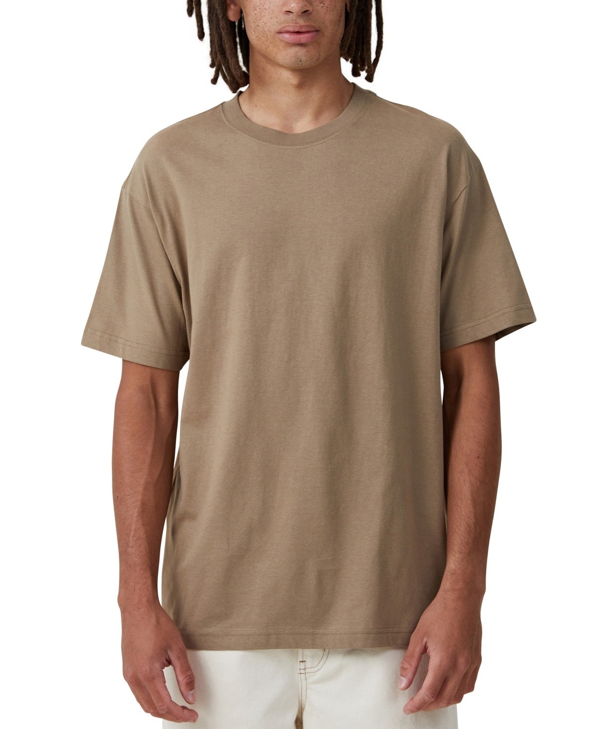 COTTON ON Mens Loose Fit Tshirt in Coffee Size M