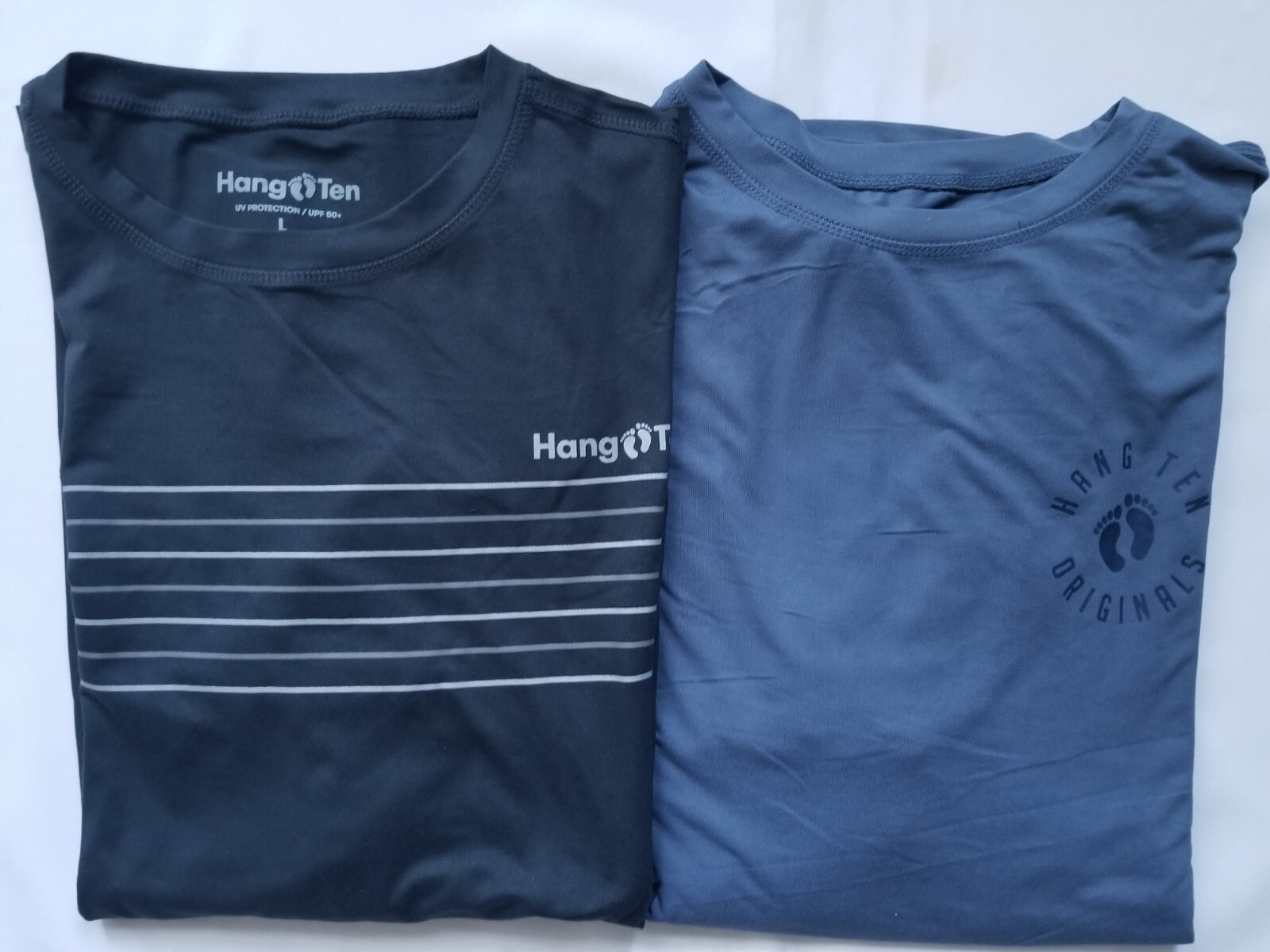 New Hang Ten Men’s Long Sleeve Sun Tee Shirt UPF 50+ Protection Great Gift NWT