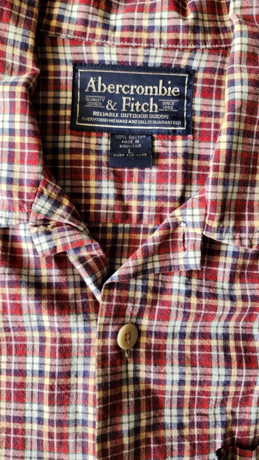 Abercrombie & Fitch loose fitting shirt – L