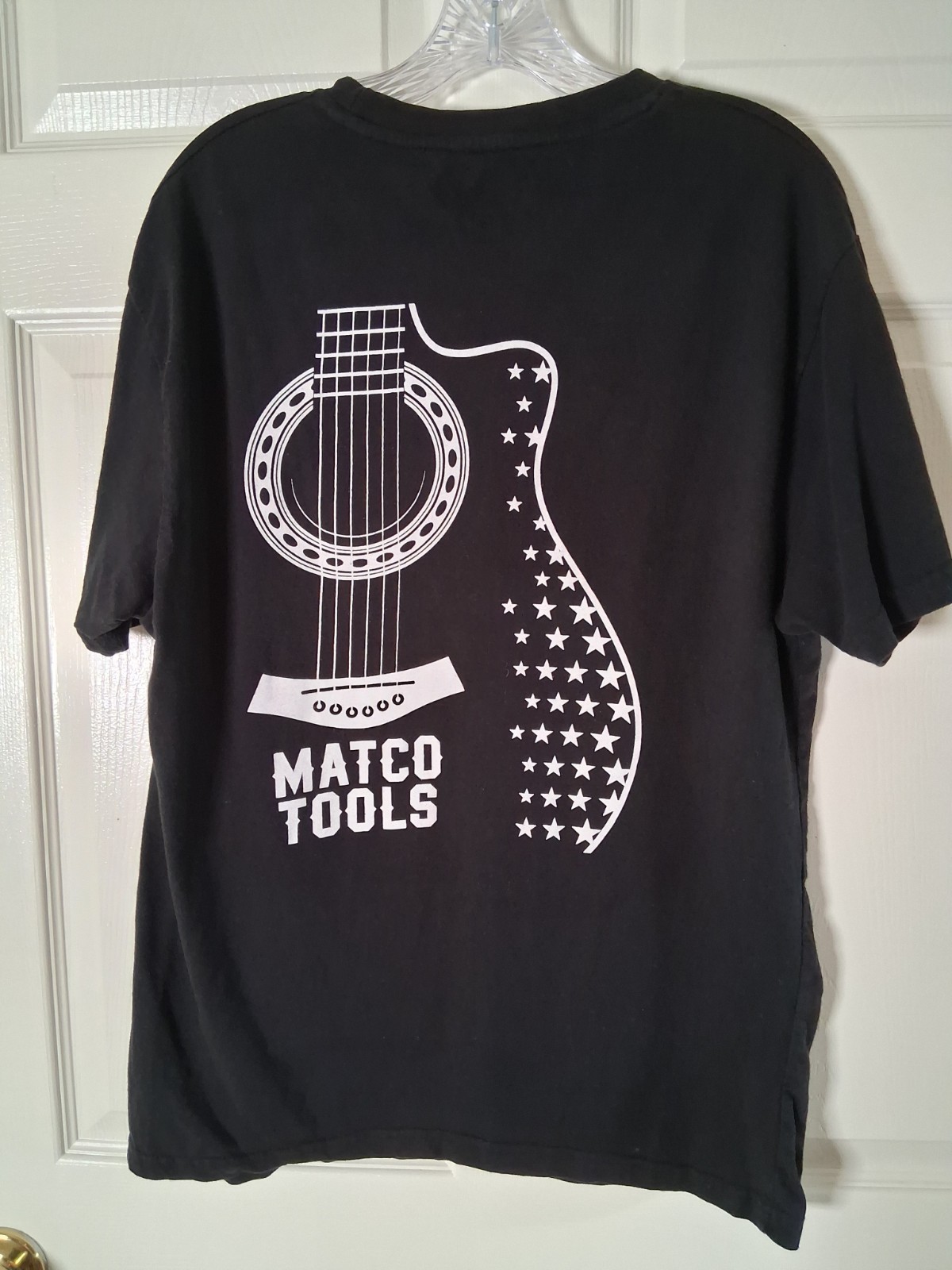 Matco Tools Amplify Guitar Double Sided Tee Size XL Graphic Print Nashville Auto